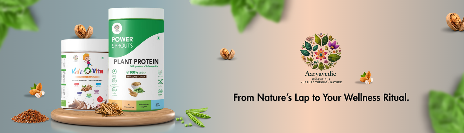 From Nature’s Lap to Your Wellness Ritual. (3) about us Banner Image